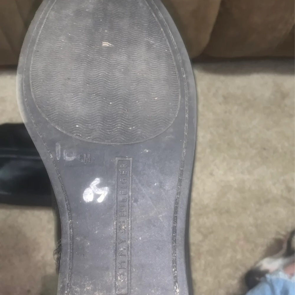 Tommy Hilfiger leather boots